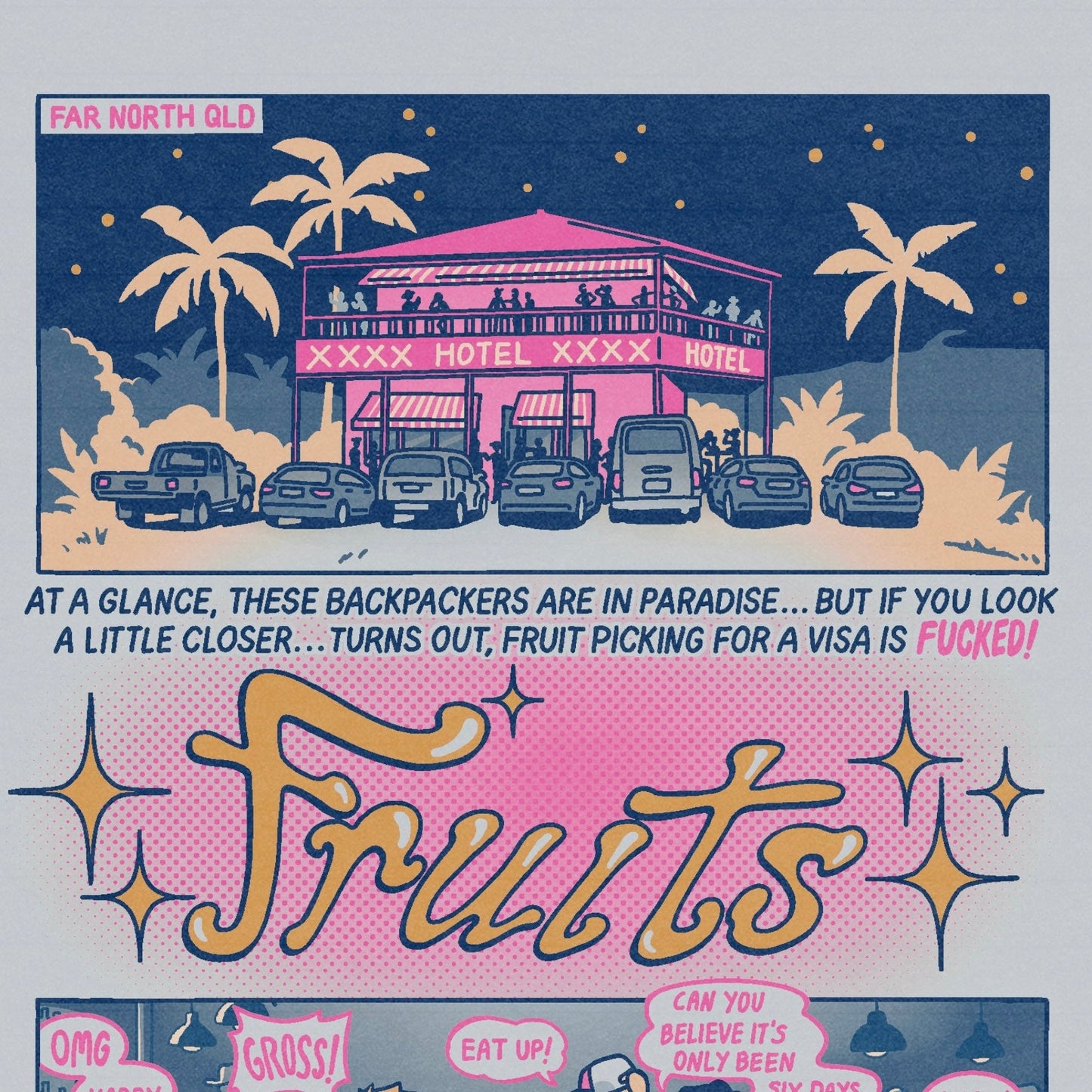 Fruits Zine #1 by Peo Michie and Dylin Hardcastle