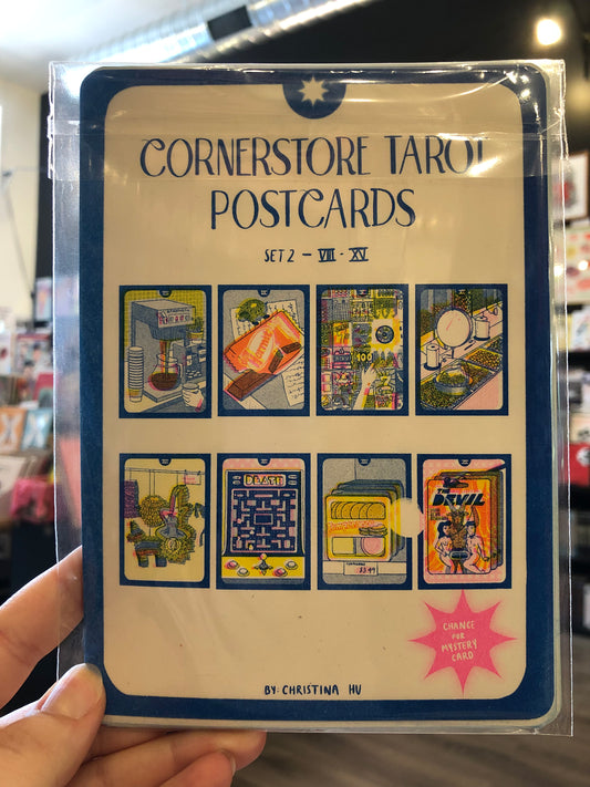 Cornerstore Tarot Postcards: Set 2 by Christina Hu