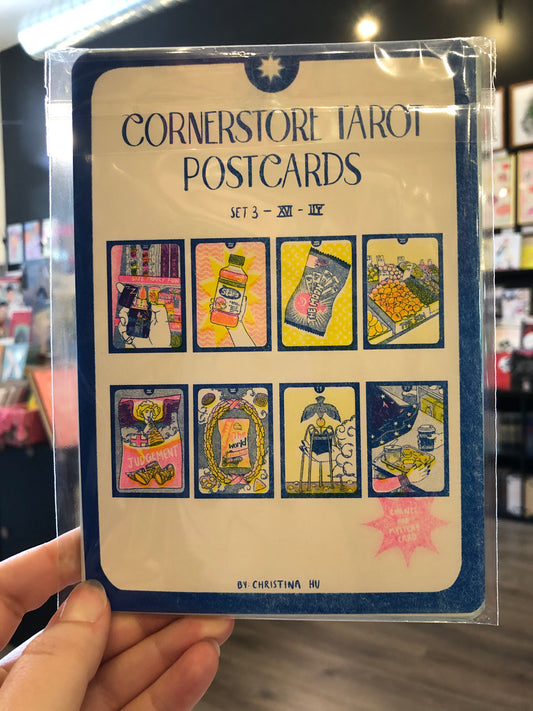 Cornerstore Tarot Postcards: Set 3 by Christina Hu