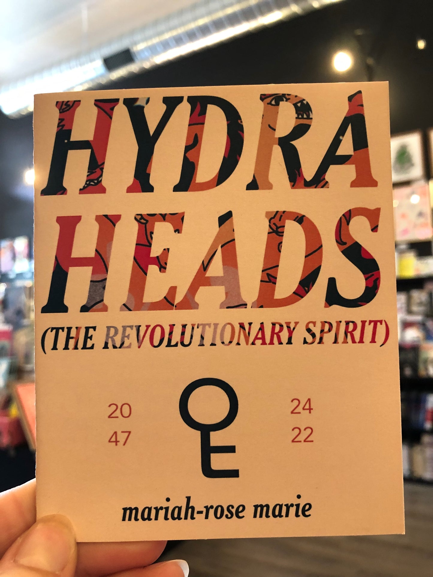 Hydra Heads Zine and You Cannot Buy the Revolution 11"x17" print by Mariah-Rose Marie