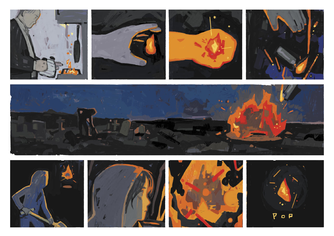 A Night Ride to the Day by Breeze Hu