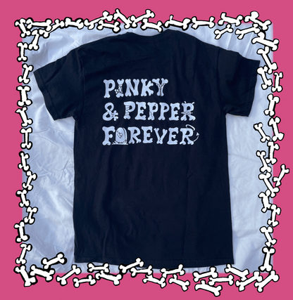 Pre-Order: Pinky & Pepper Forever DOUBLE SIDED T Shirt