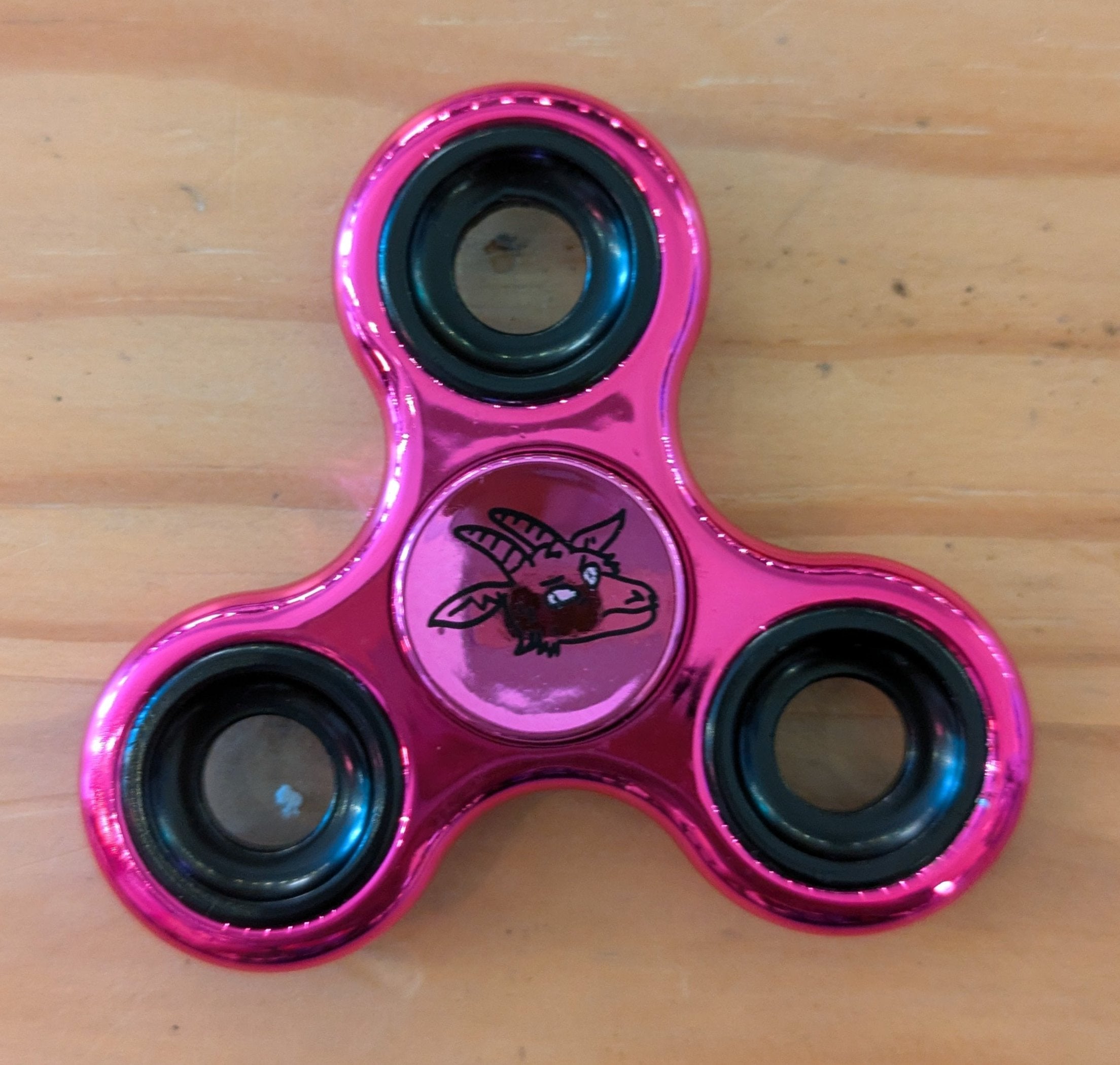 Fidget fashion spinners for