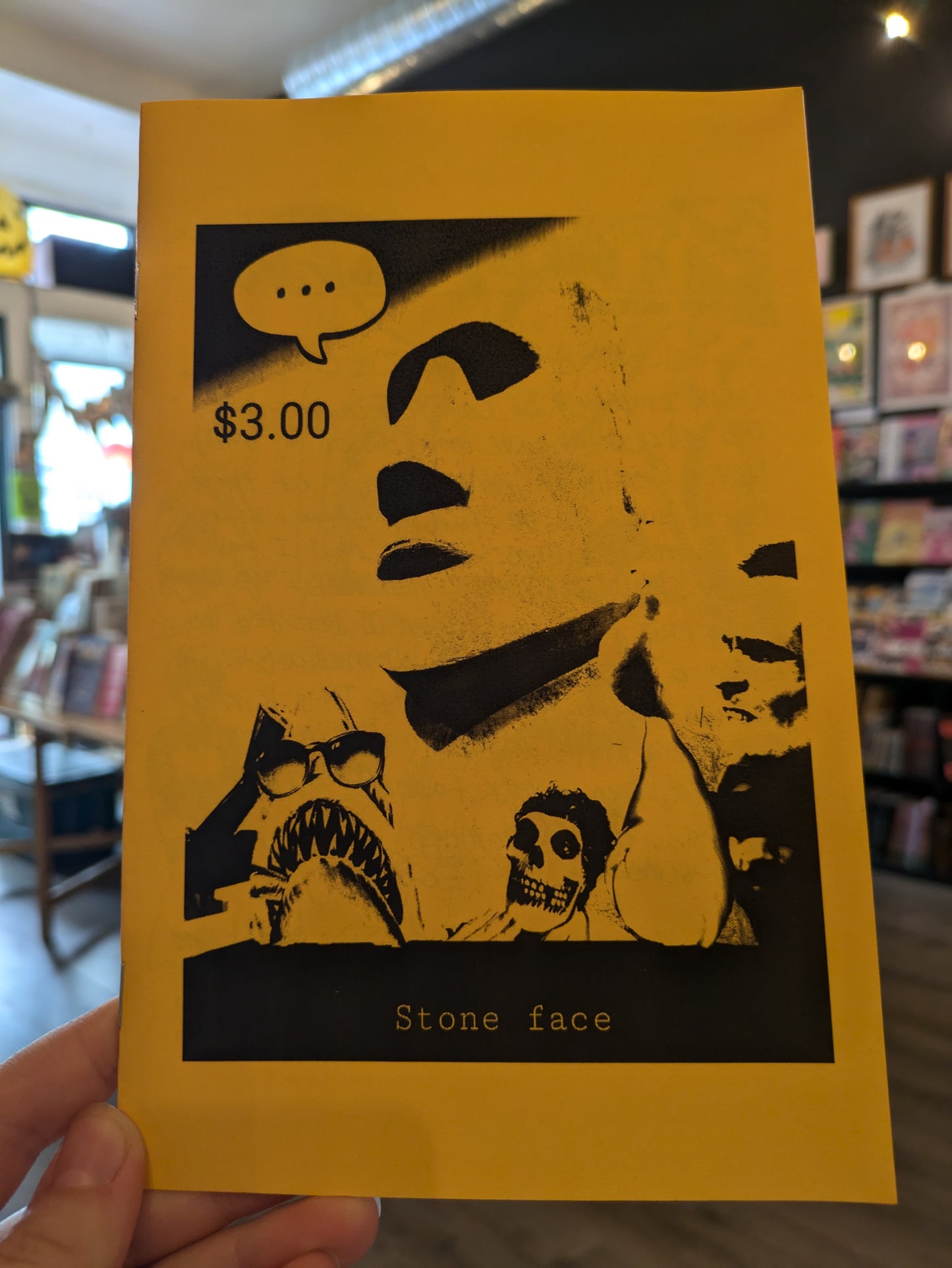 Stone Face: Sketch Zine Vol. 2 by Eggroll