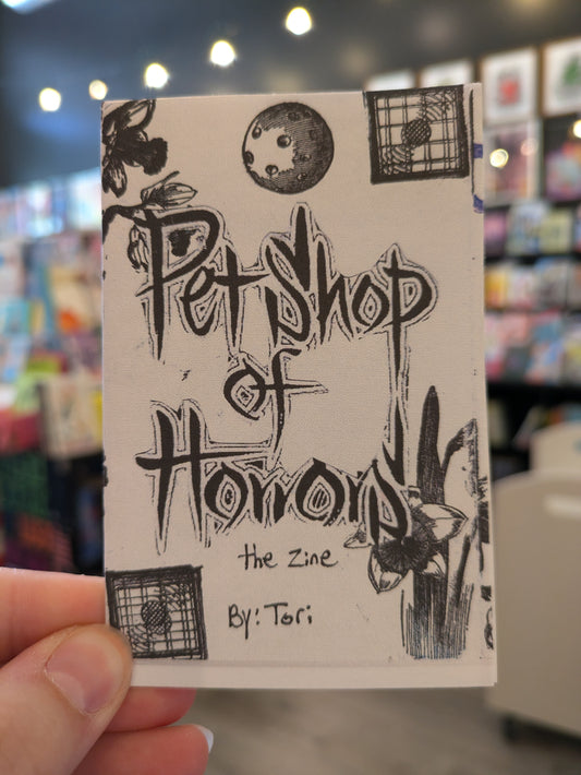 Pet Shop of Horrors the zine by Tori Bowler