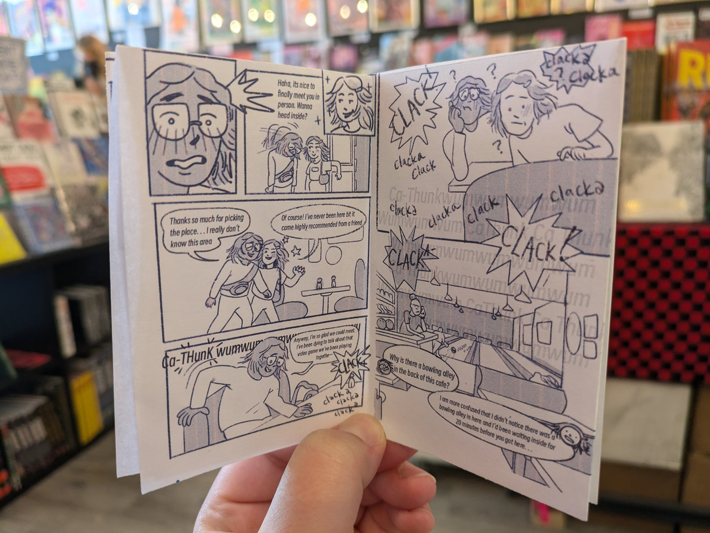 The Love Lane: A Zine about our First Date! by Joa Dimas