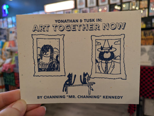 Yonathan & Tusks in: Art Together Now by Channing Kennedy