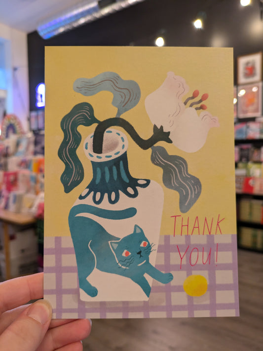 Thank you Postcard by Mayumi Sasage