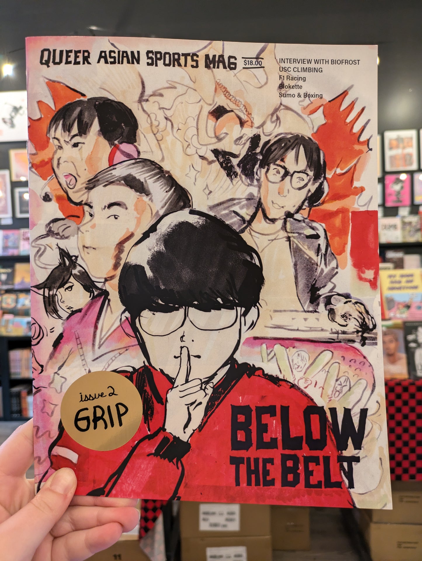 Below the Belt: Queer Asian Sports Mag vol. 2