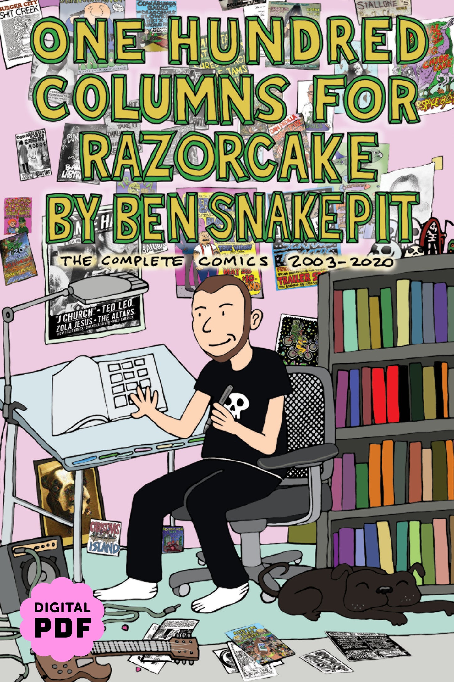 PDF Download: One Hundred Columns for Razorcake by Ben Snakepit: The Complete Comics 2003-2020