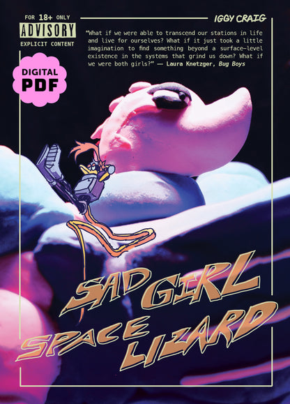 PDF Download: Sad Girl Space Lizard by Iggy Craig