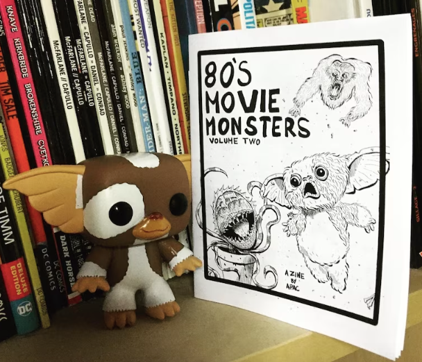 80s Movie Monsters, volume 2 + Bonus Extensive List of 80s Movie Monsters by APacDrawings