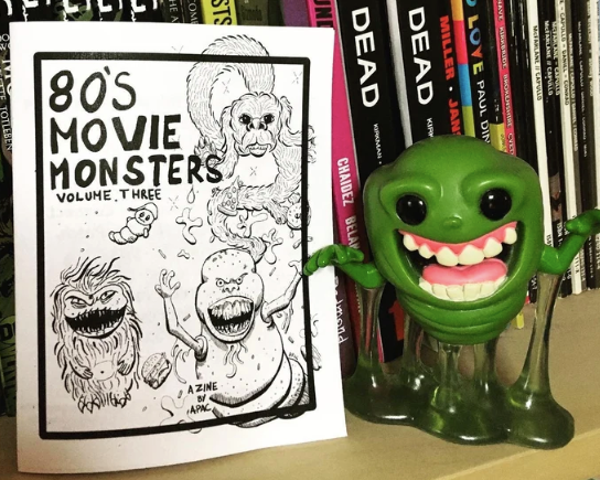 80s Movie Monsters, volume 3 + Bonus Extensive List of 80s Movie Monsters by APacDrawings