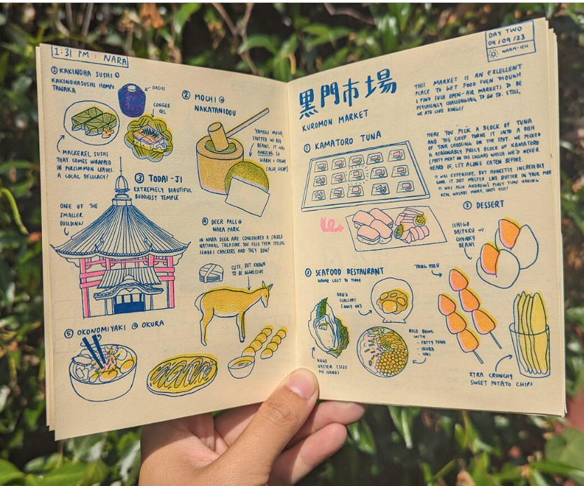 Japan - A Travel Zine by Christina Hu