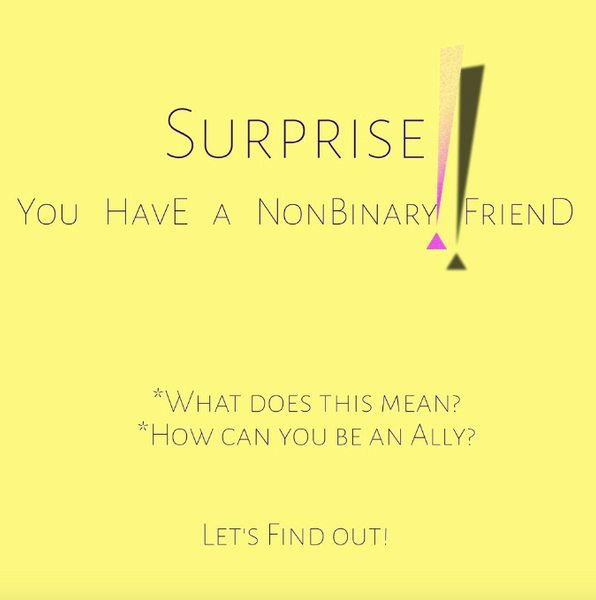 Surprise! You Have a Non-Binary Friend by Laurence Lewis Neal