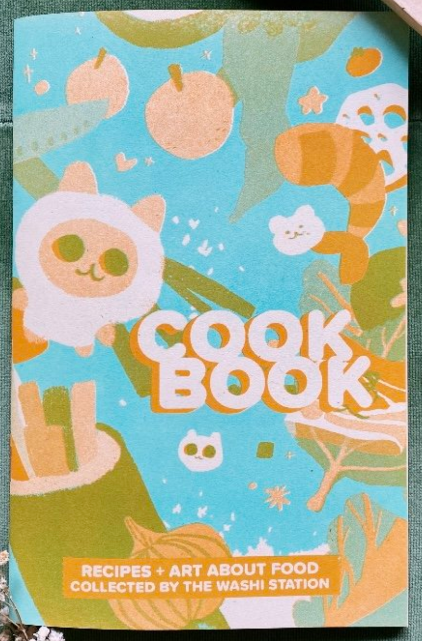 Cookbook Riso Zine by Washi Station