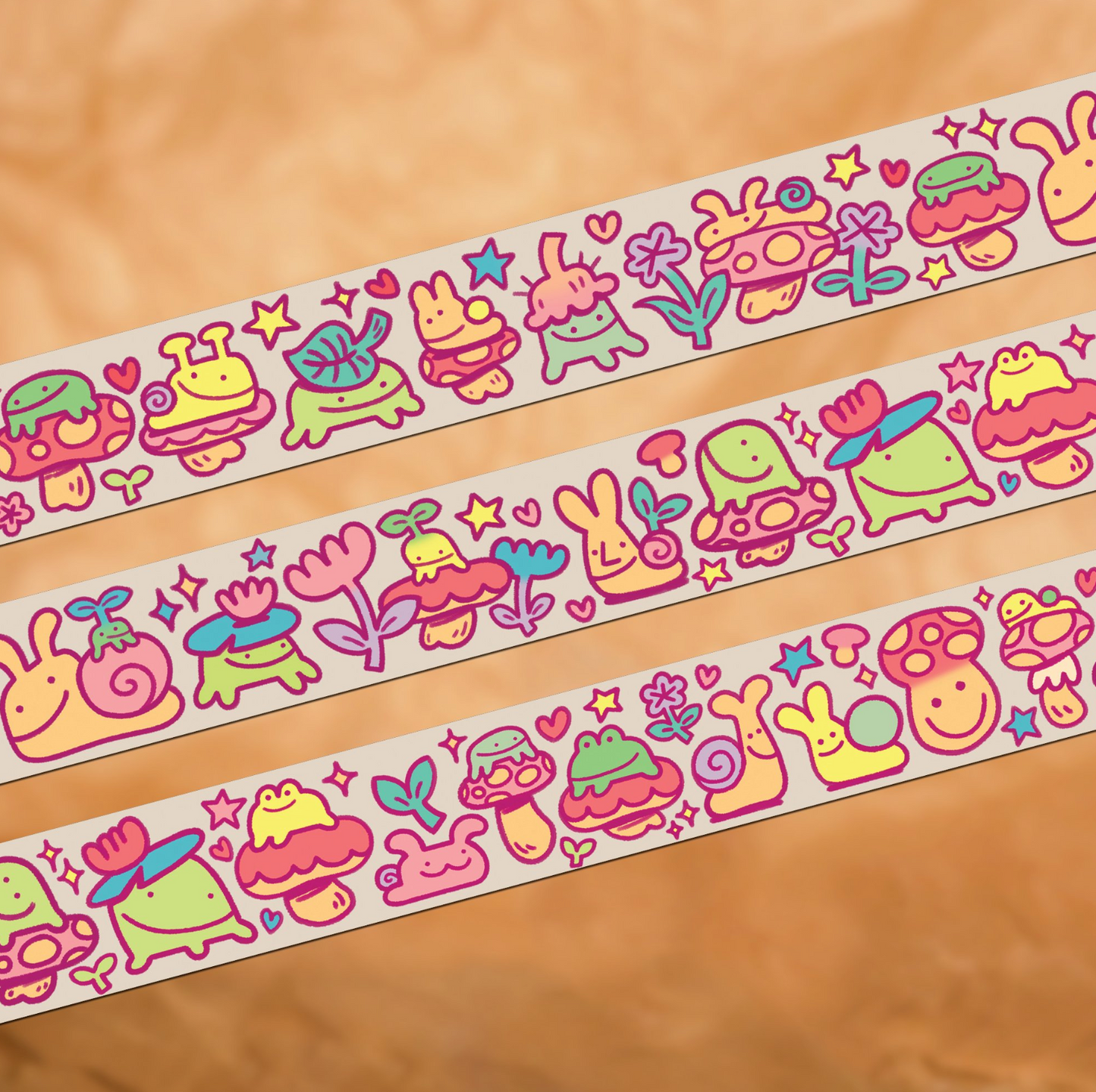 Froggy Fantasy Washi Tape by Megan Rose Ruiz