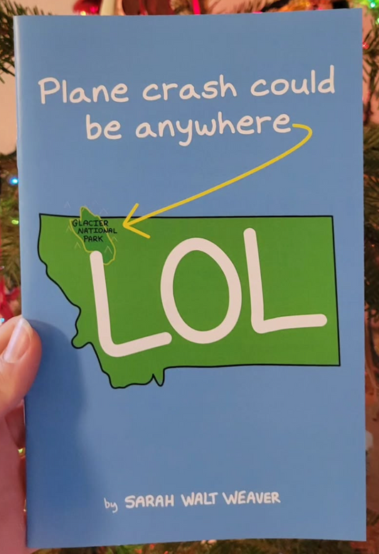 Plane Crash Could be Anywhere LOL by Sarah Walt Weaver