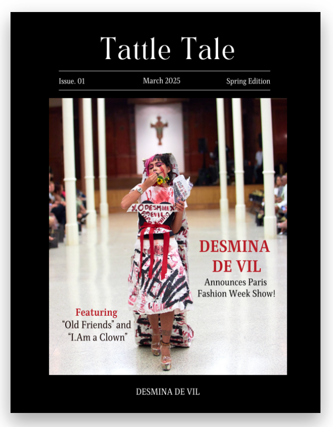 Tattle Tale, FYI Magazine: Issue. 01