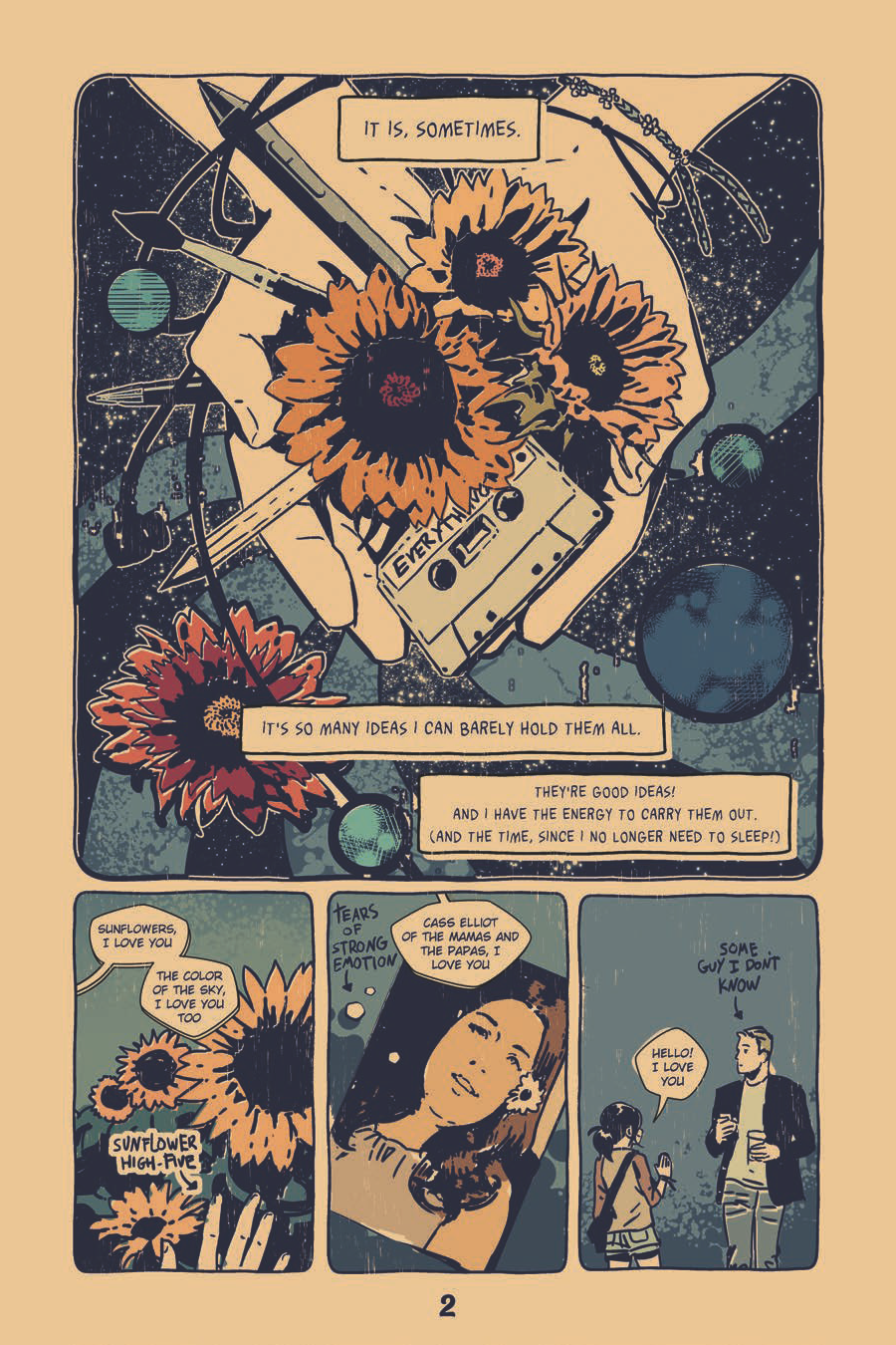 PDF Download: Sunflowers by Keezy Young