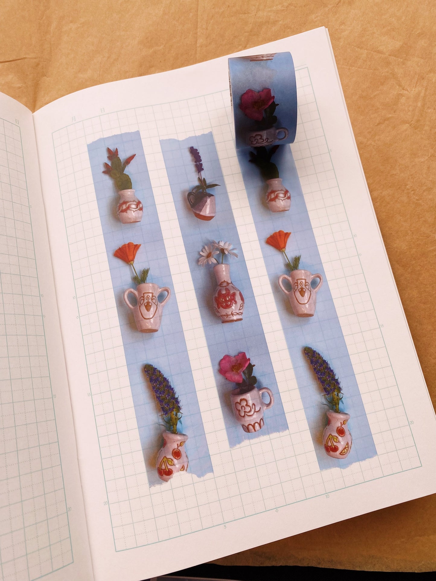 Washi Tape: Tiny Pots by Sarah Duyer