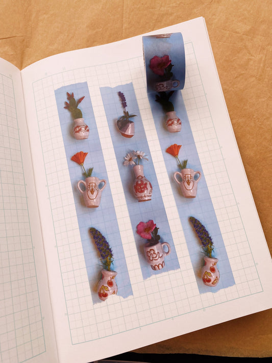 Washi Tape: Tiny Pots by Sarah Duyer