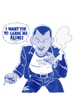Risograph Print: I want You to Leave Me Alone (8.5"x11") by Raul Higuera