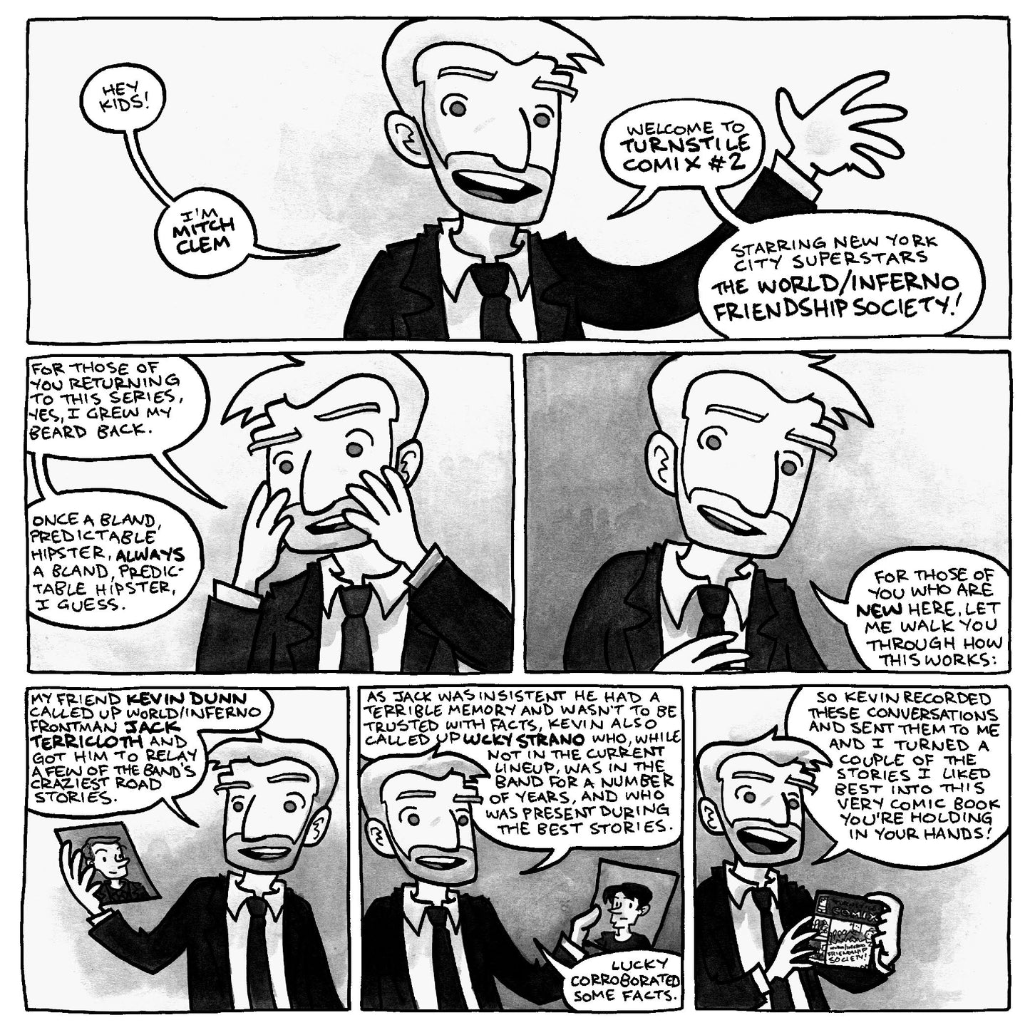 Turnstile Comix #2: The World Inferno Friendship Society