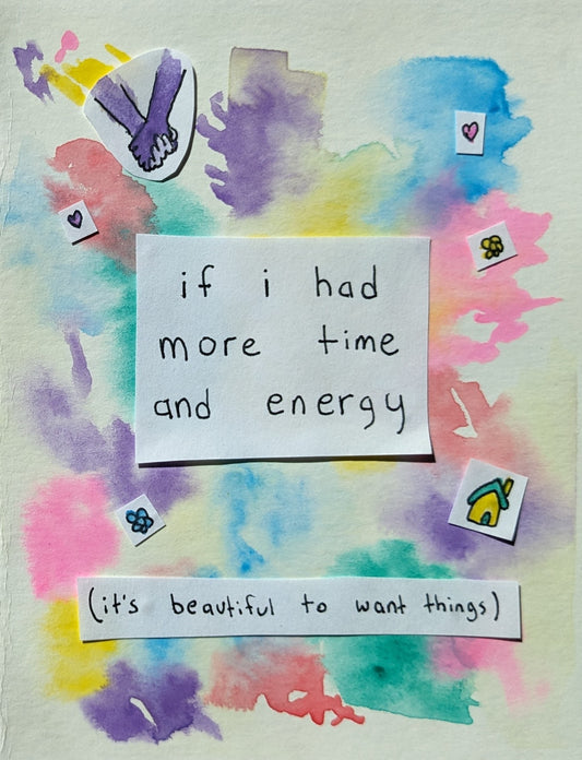 if i had more time and energy by evy
