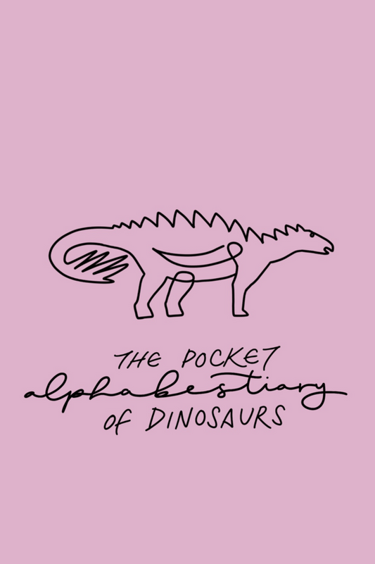 The Pocket Alphabestiary of dinosaurs by Clara Takahashi