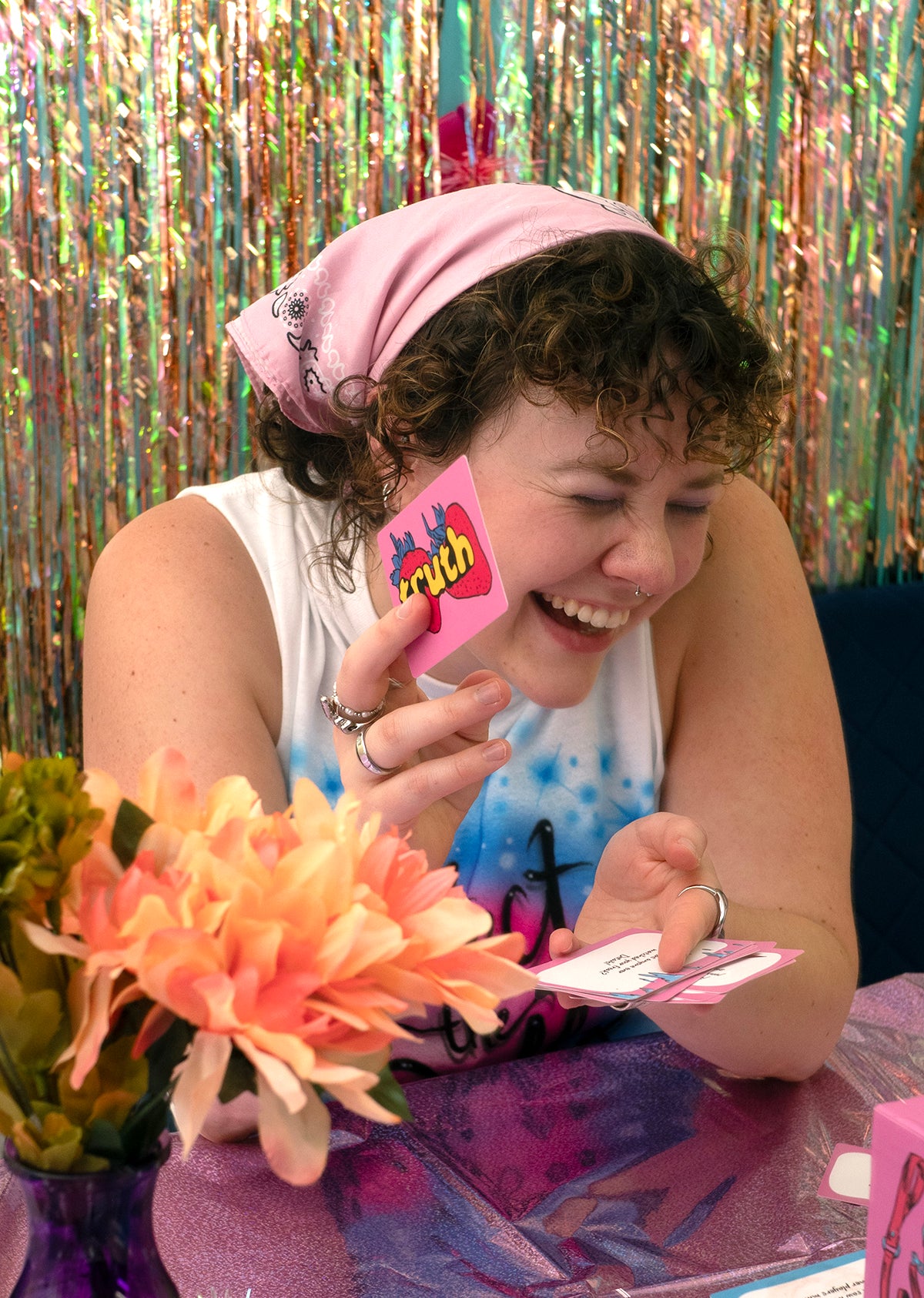 Sweatgasm: a sexy queer truth or dare game by Archie Bongiovanni