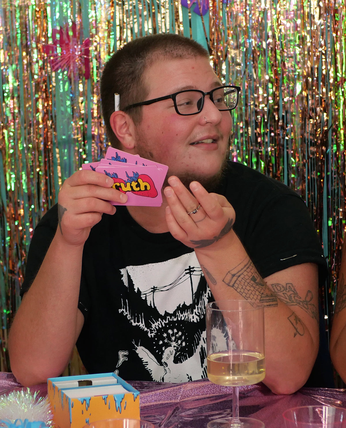 Sweatgasm: a sexy queer truth or dare game by Archie Bongiovanni