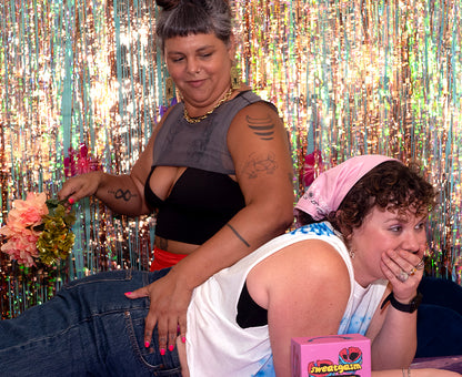 Sweatgasm: a sexy queer truth or dare game by Archie Bongiovanni