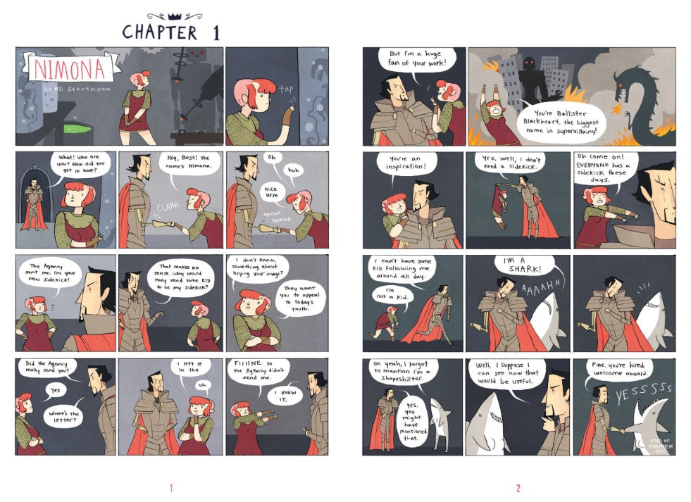 Nimona by ND Stevenson