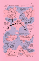Risograph Print: Open Heart by Madeline Berger