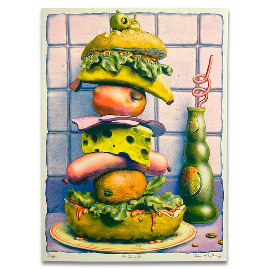 Print: Sandwich (11"x15") by Ian Mackay