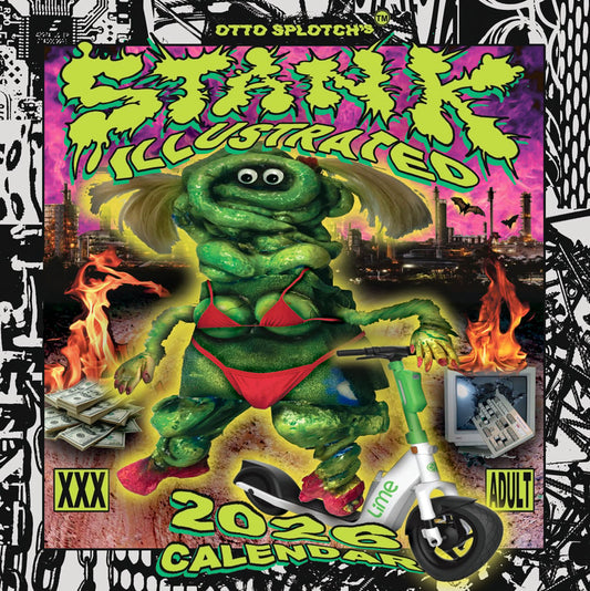 Stank Illustrated 2026 Calendar by Otto Splotch