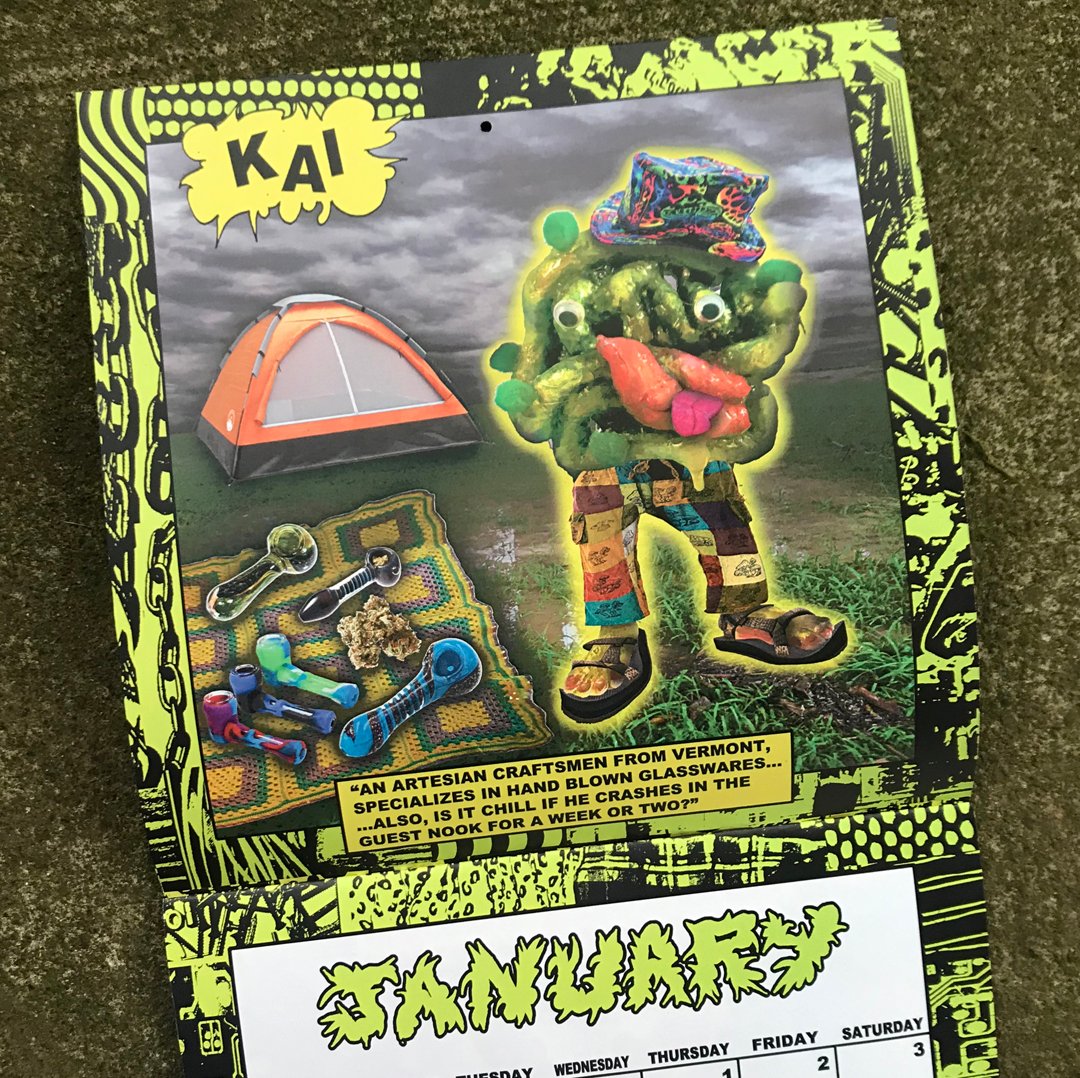 Stank Illustrated 2026 Calendar by Otto Splotch