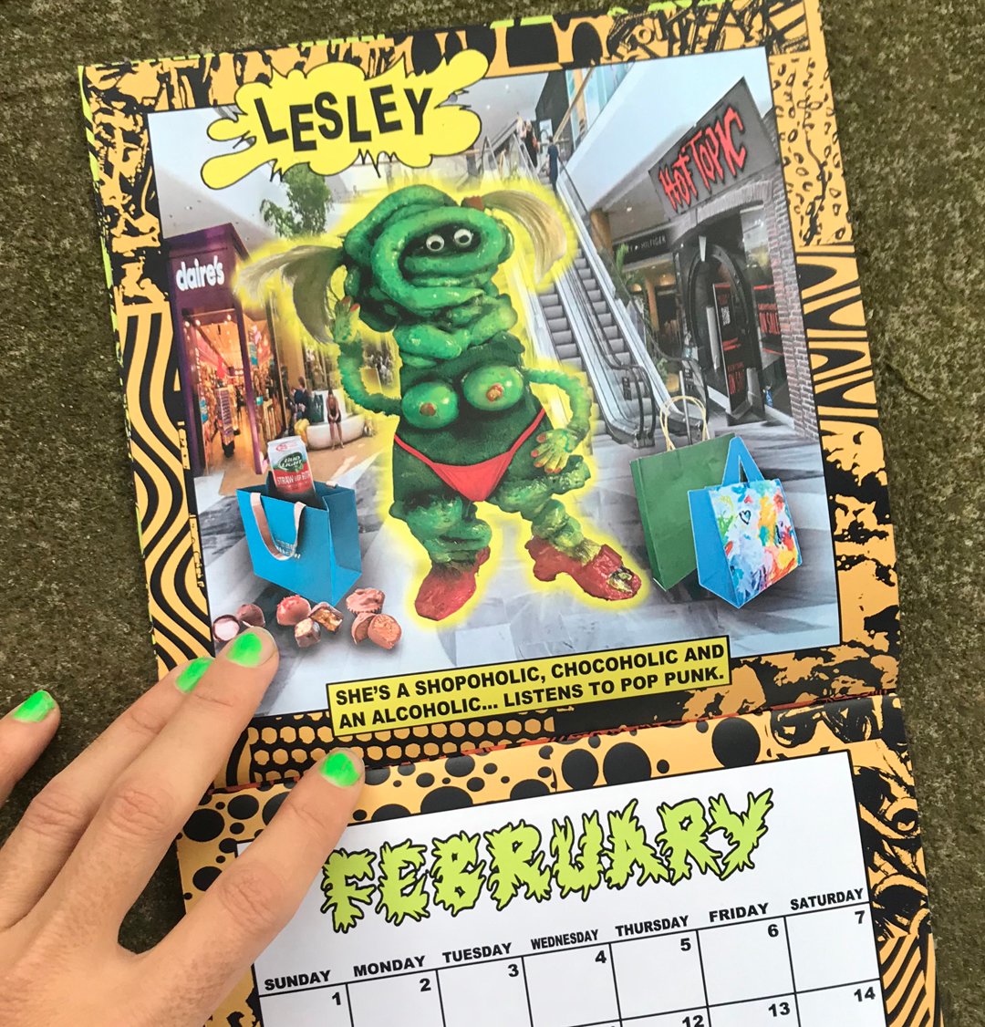 Stank Illustrated 2026 Calendar by Otto Splotch