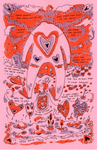 Risograph Print: Heart Collector (11x17) by Madeline Berger