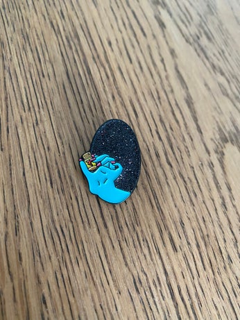 Enamel Pin: Poppers by Archie Bongiovanni