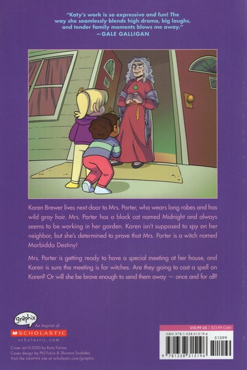 Baby-Sitter's Little Sister: Karen's Witch by Katy Farina and Ann M. Martin