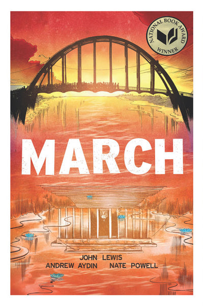 March Trilogy Slipcase Box Set by Congressman John Lewis, Andrew Aydin, and Nate Powell