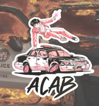 Yusuke ACAB Sticker by Tina Lugo