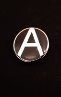 Enamel Pin: A is for Anarchy by JXRXKX