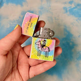 High Horse Tie Dye Refillable Lighter by The Peach Fuzz