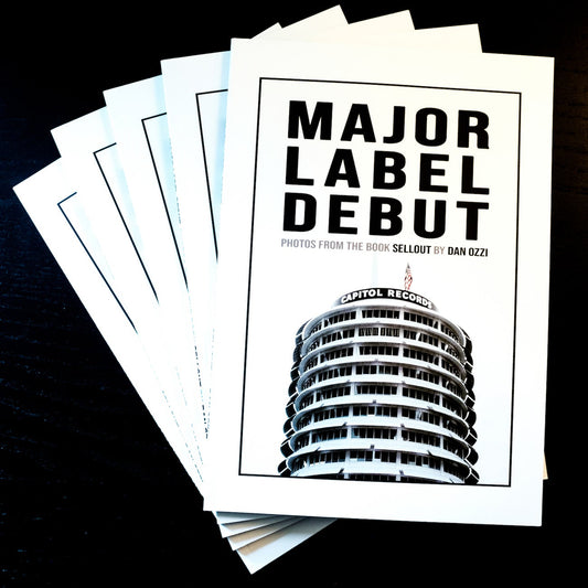 Major Label Debut: Photos From The Book Sellout by Dan Ozzi