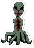 Alien Squid Sticker by Tori Bowler
