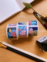 Stamp Washi Tape: Po Gets Scared by Jane Mai