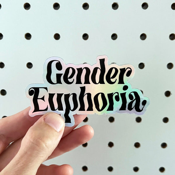 Sticker: Gender Euphoria by Lauren Denitzio
